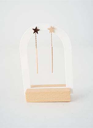 Boucles d’oreilles rose TATA GISELE femme