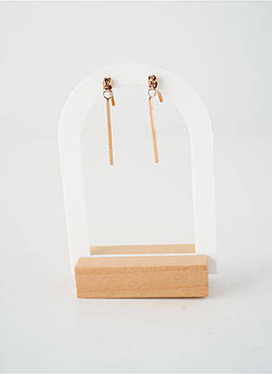 Boucles d’oreilles fermeture boucle(s) rose TATA GISELE femme