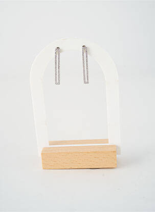 Boucles d’oreilles argent TATA GISELE femme