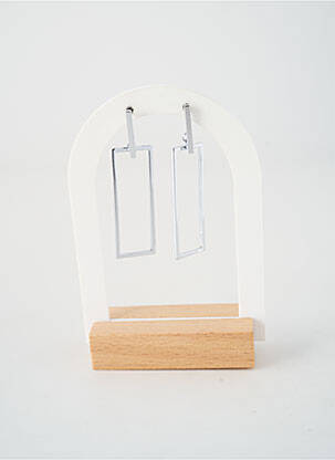 Boucles d’oreilles argent TATA GISELE femme
