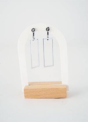 Boucles d’oreilles fermeture boucle(s) argent TATA GISELE femme