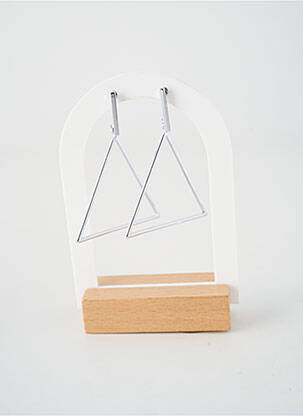 Boucles d’oreilles argent TATA GISELE femme