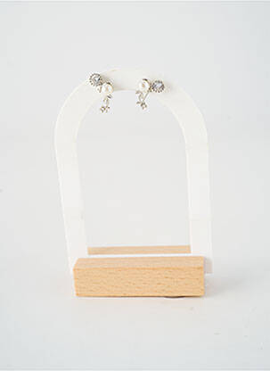 Boucles d’oreilles argent TATA GISELE femme