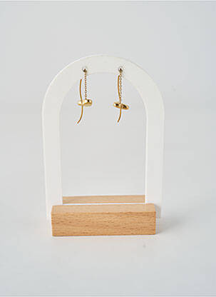 Boucles d’oreilles fermeture crochet or TATA GISELE femme