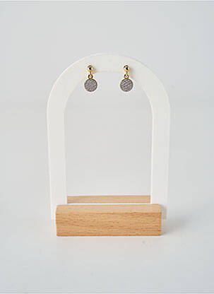 Boucles d’oreilles matériaux plaqué or or TATA GISELE femme