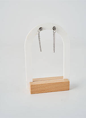 Boucles d’oreilles fermeture boucle(s) argent TATA GISELE femme