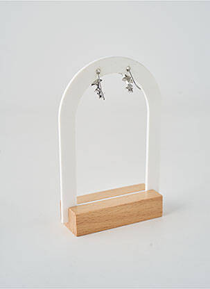 Boucles d’oreilles argent TATA GISELE femme
