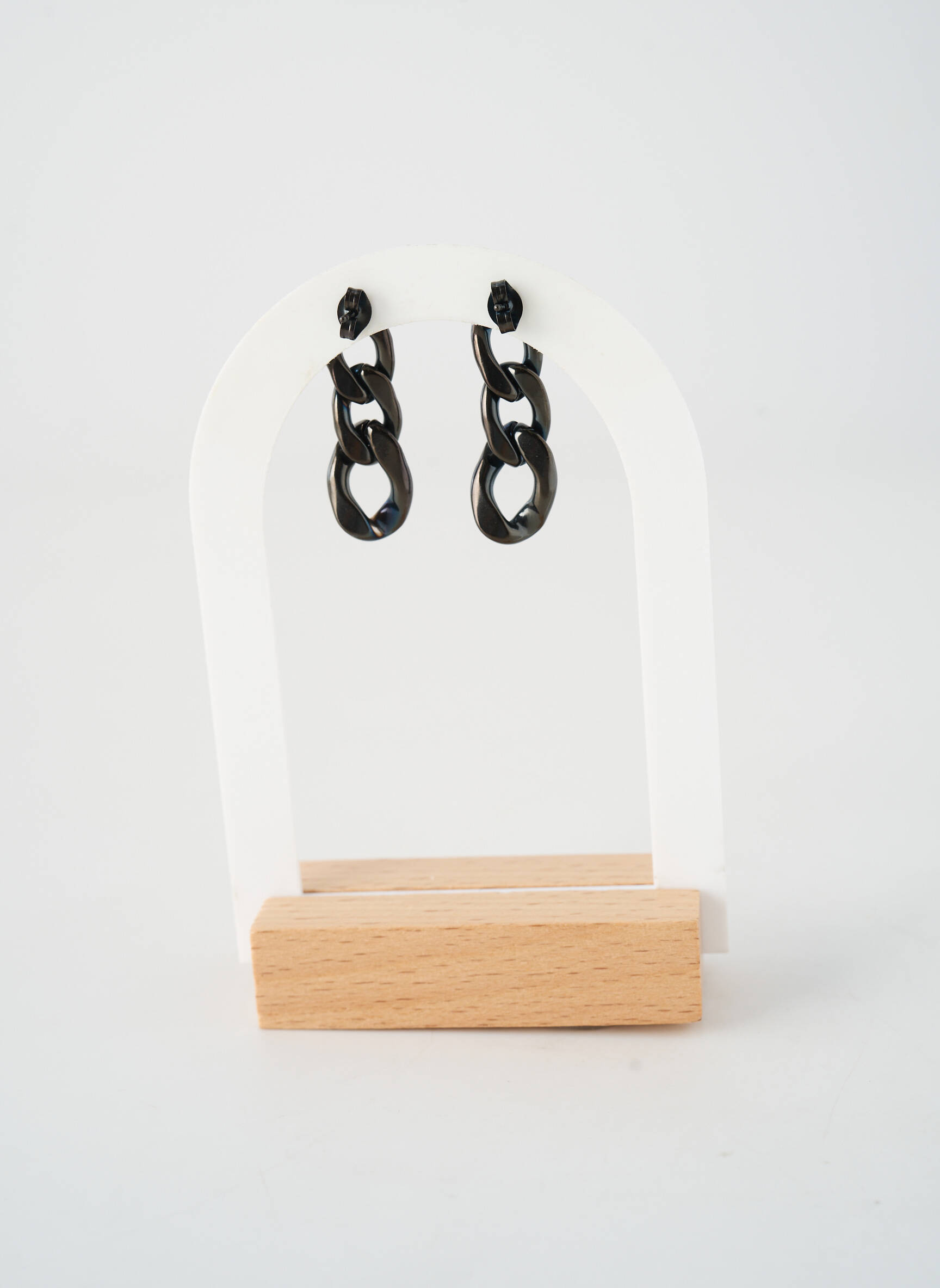Boucles d’oreilles fermeture boucle(s) noir TATA GISELE femme