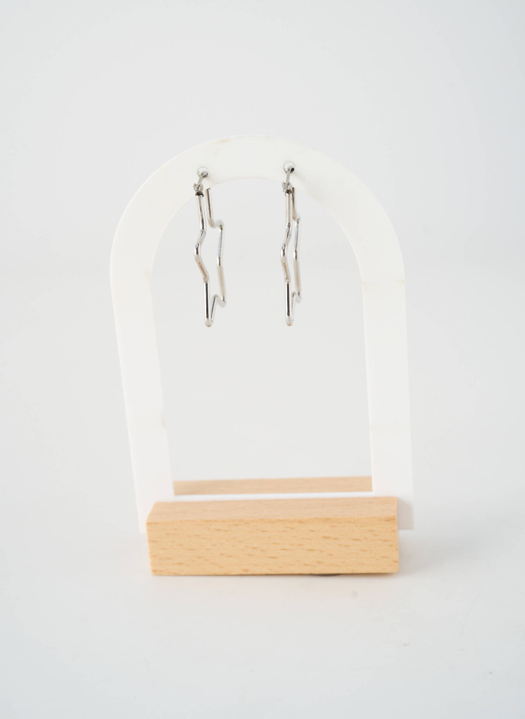 Boucles d’oreilles fermeture fermoir créole argent TATA GISELE femme