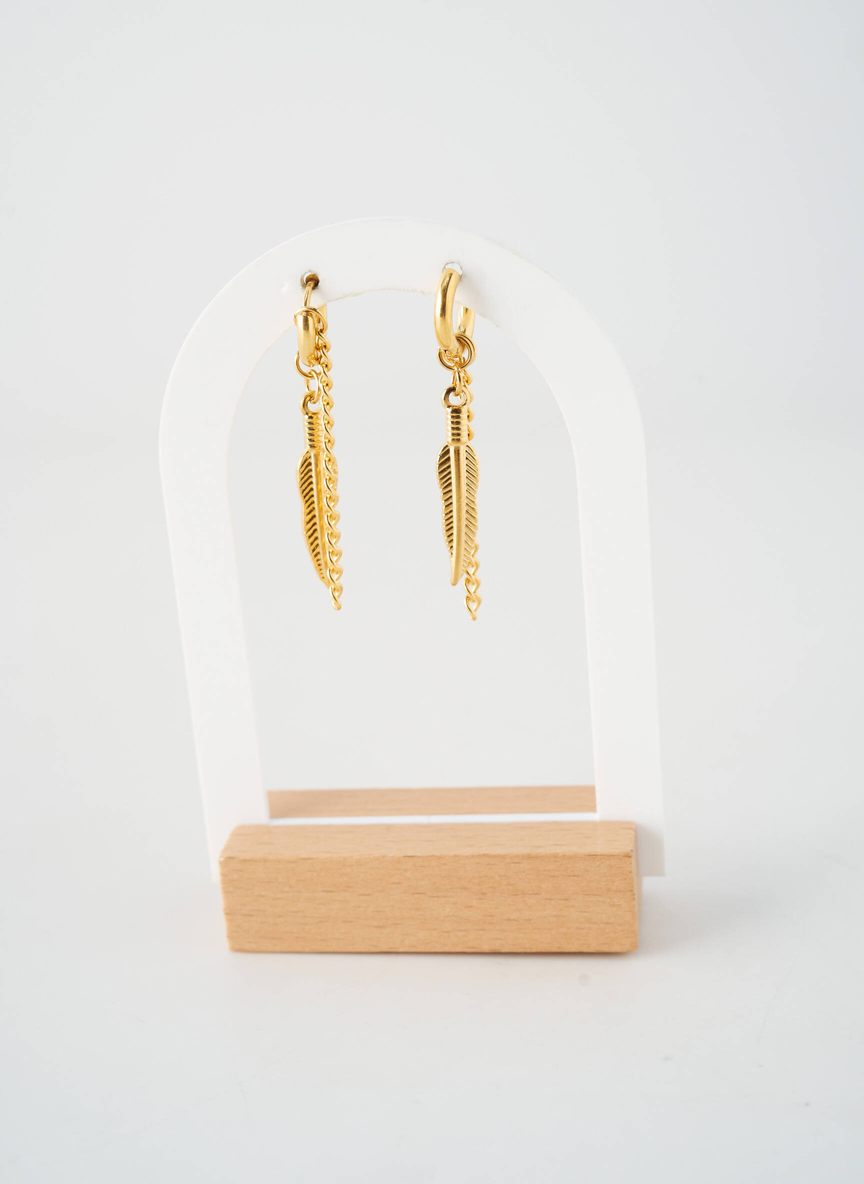 Boucles d’oreilles fermeture fermoir créole or TATA GISELE femme