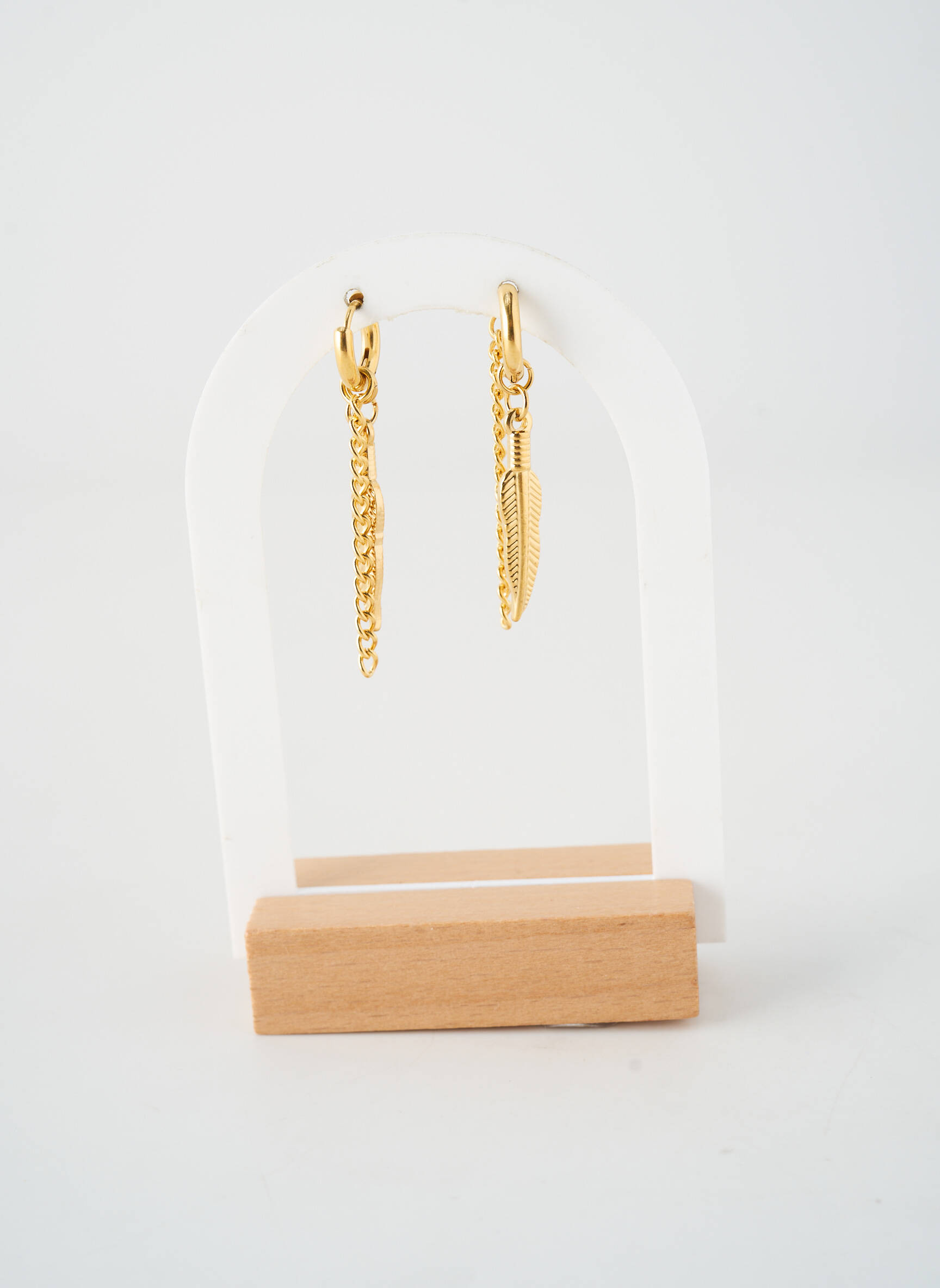 Boucles d’oreilles fermeture fermoir créole or TATA GISELE femme