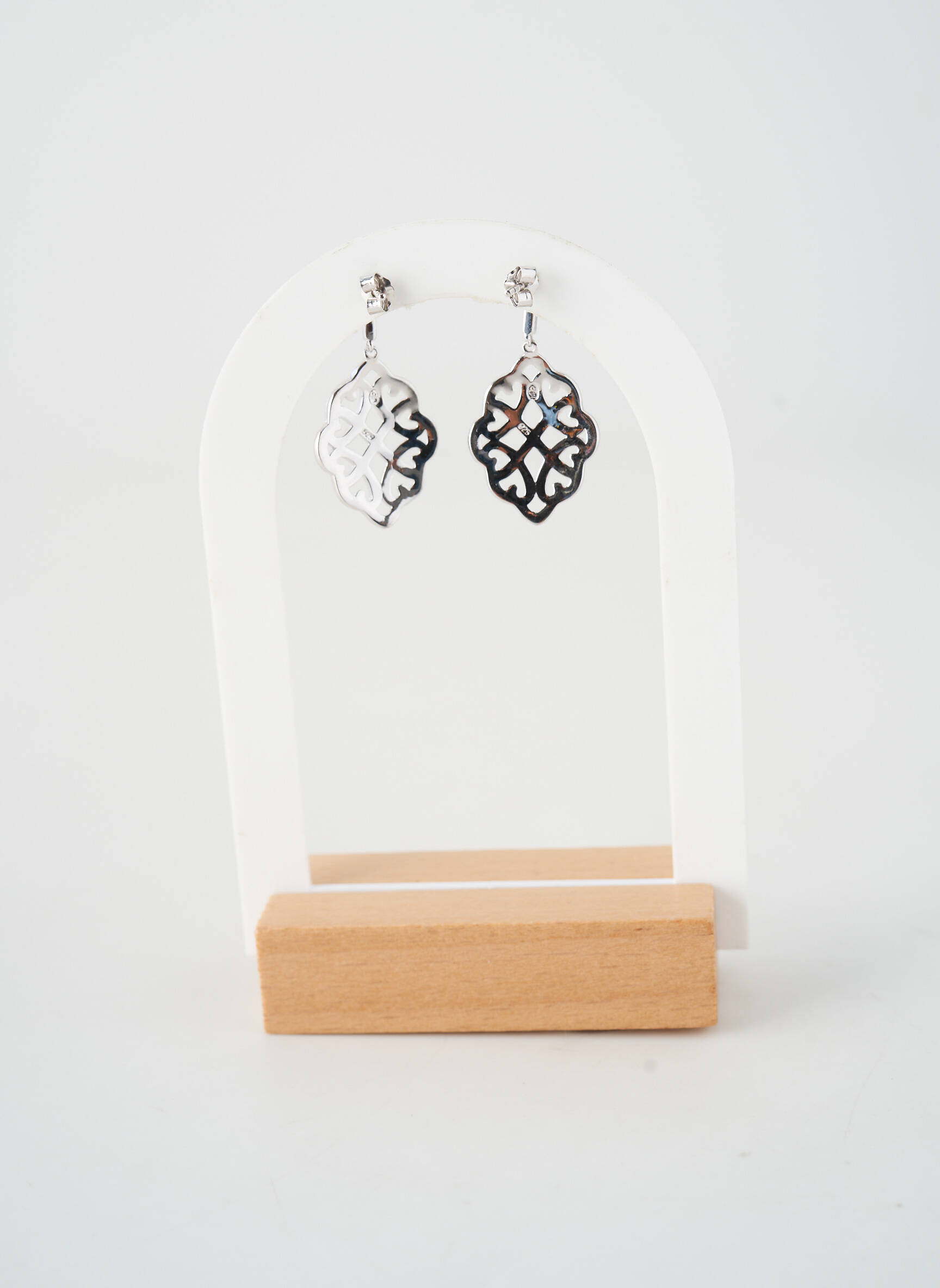 Boucles d’oreilles matériaux argent argent TATA GISELE femme