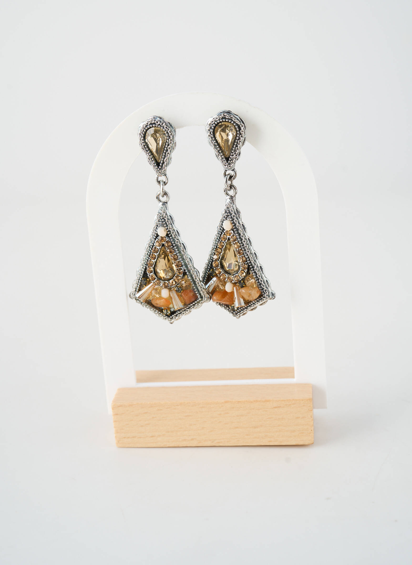 Boucles d’oreilles argent TATA GISELE femme
