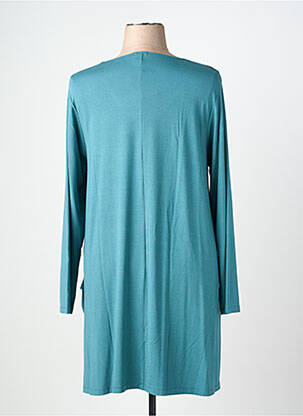Tunique manches longues col rond bleu G!OZE femme