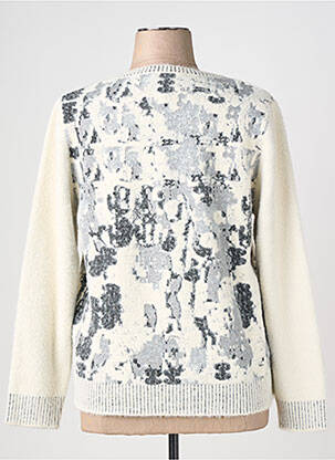 Pull coupe droite manches longues beige MERI & ESCA femme
