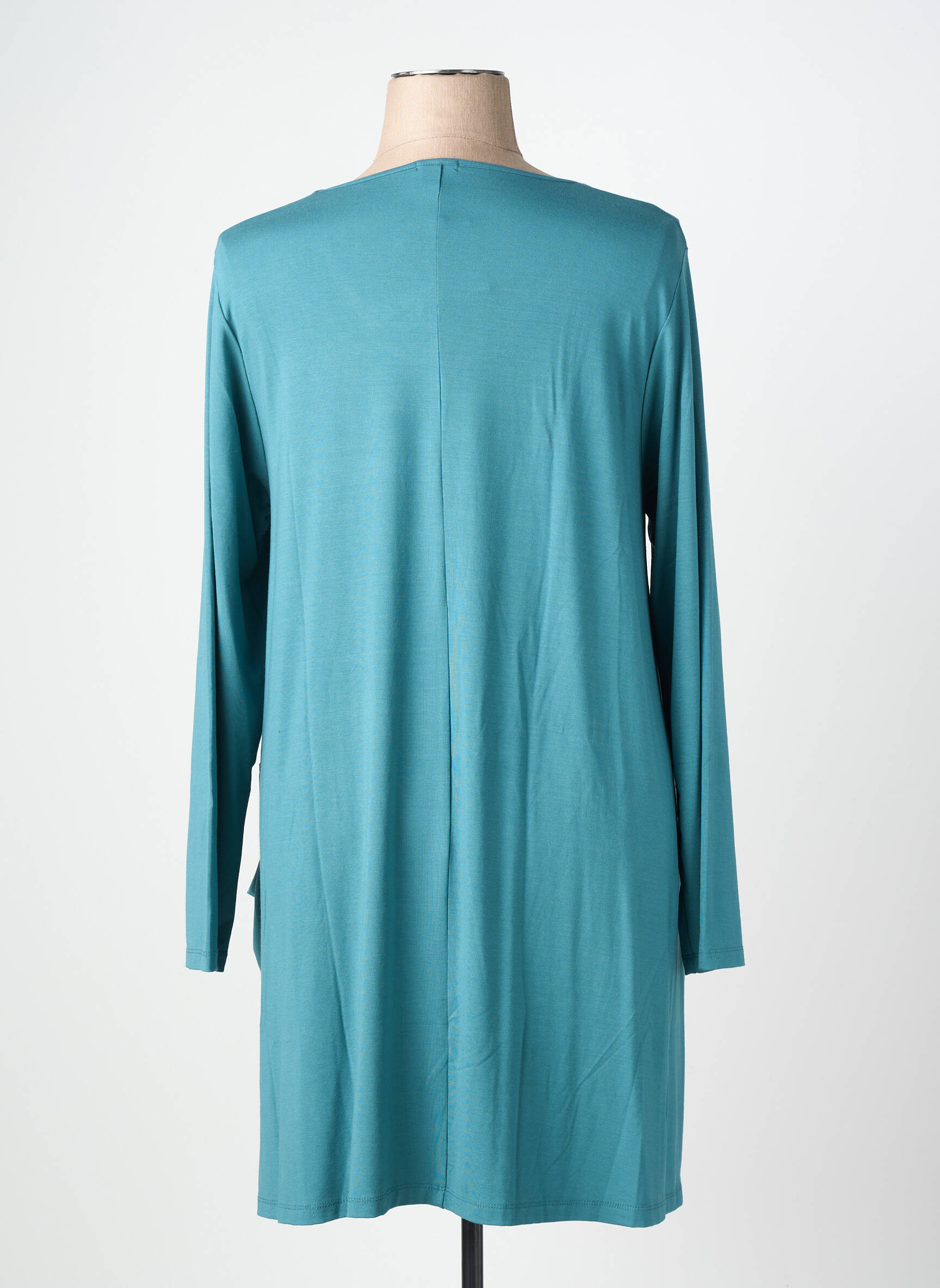 Tunique manches longues col rond bleu G!OZE femme