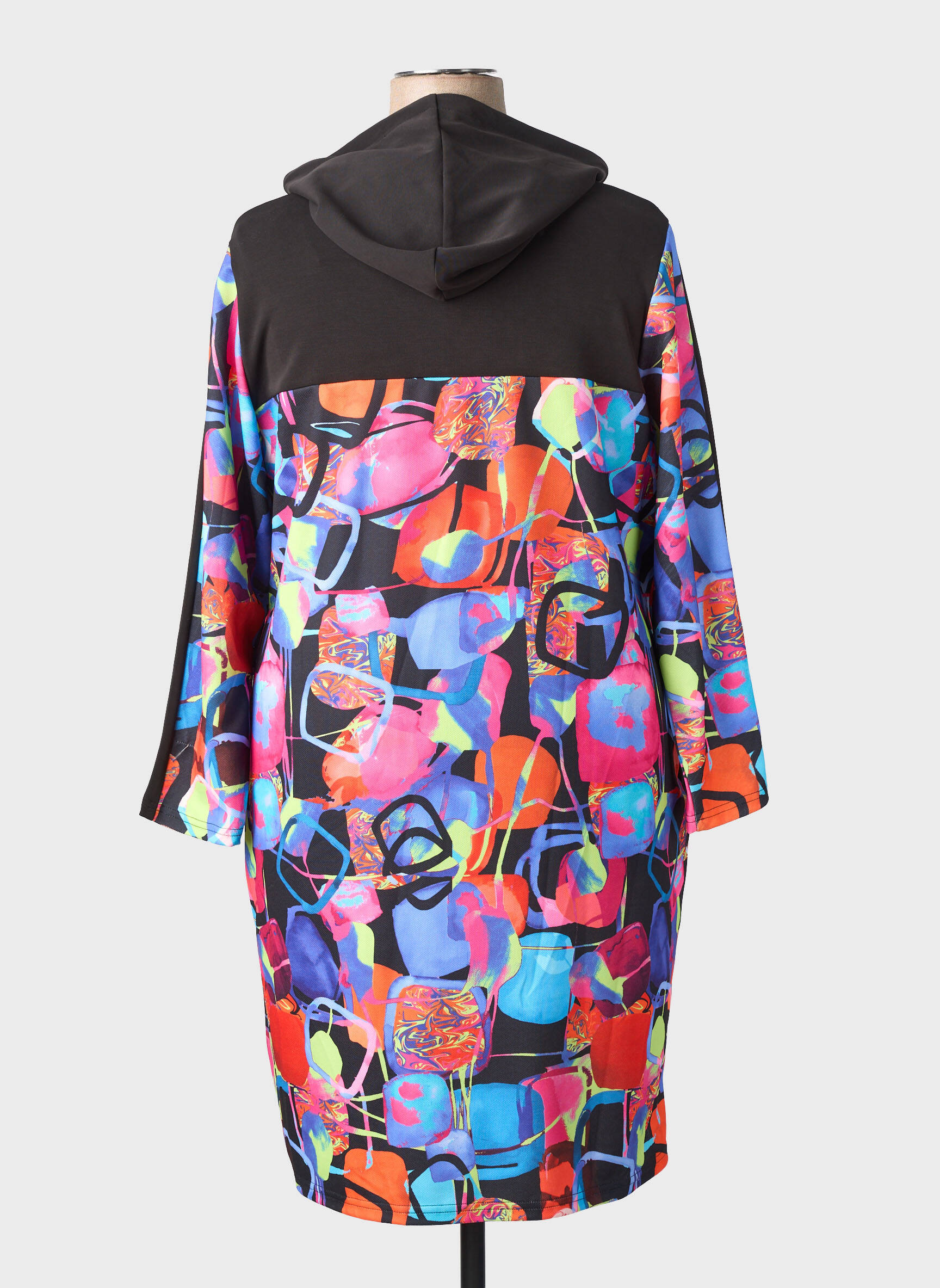 Robe pull manches longues manches longues noir MERI & ESCA femme