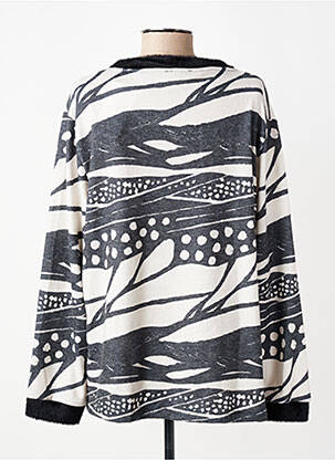 Pull coupe cintrée manches longues gris JOY femme