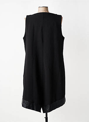 Robe mi-longue sans manche sans manche noir KOKOMARINA femme
