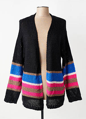Gilet manches longues stretch noir CISO femme