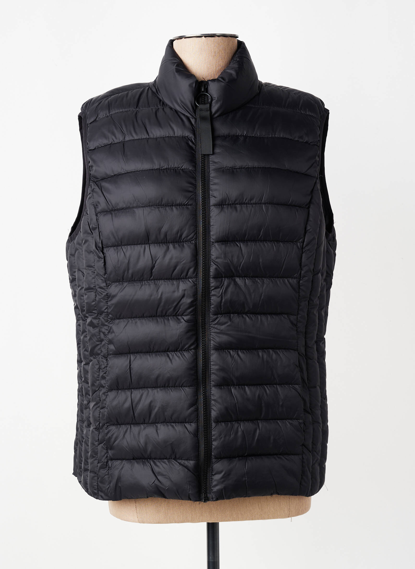 Doudoune poches sans capuche noir JENSEN femme