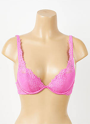Soutien-gorge haut soutien-gorge push-up haut soutien-gorge push-up rose VALEGE femme