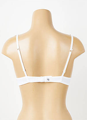 Soutien-gorge effet matière satinée haut soutien-gorge push-up blanc SIMONE PERELE femme