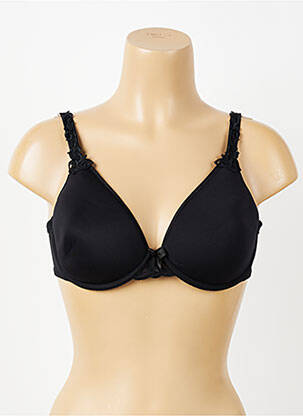 Soutien-gorge broderie haut soutien-gorge moulé noir SIMONE PERELE femme