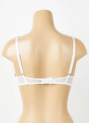 Soutien-gorge effet matière satinée haut soutien-gorge moulé blanc PASSIONATA femme
