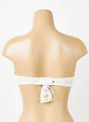 Soutien-gorge effet matière satinée haut soutien-gorge moulé beige SIMONE PERELE femme