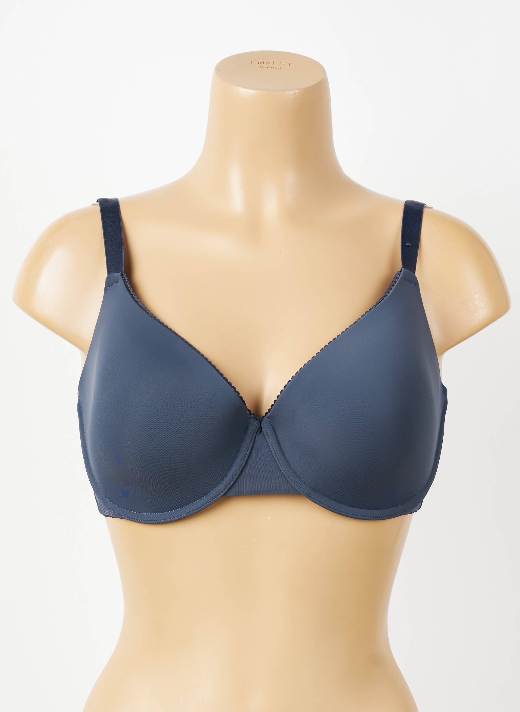 Soutien-gorge effet matière satinée haut soutien-gorge moulé gris DORINA femme