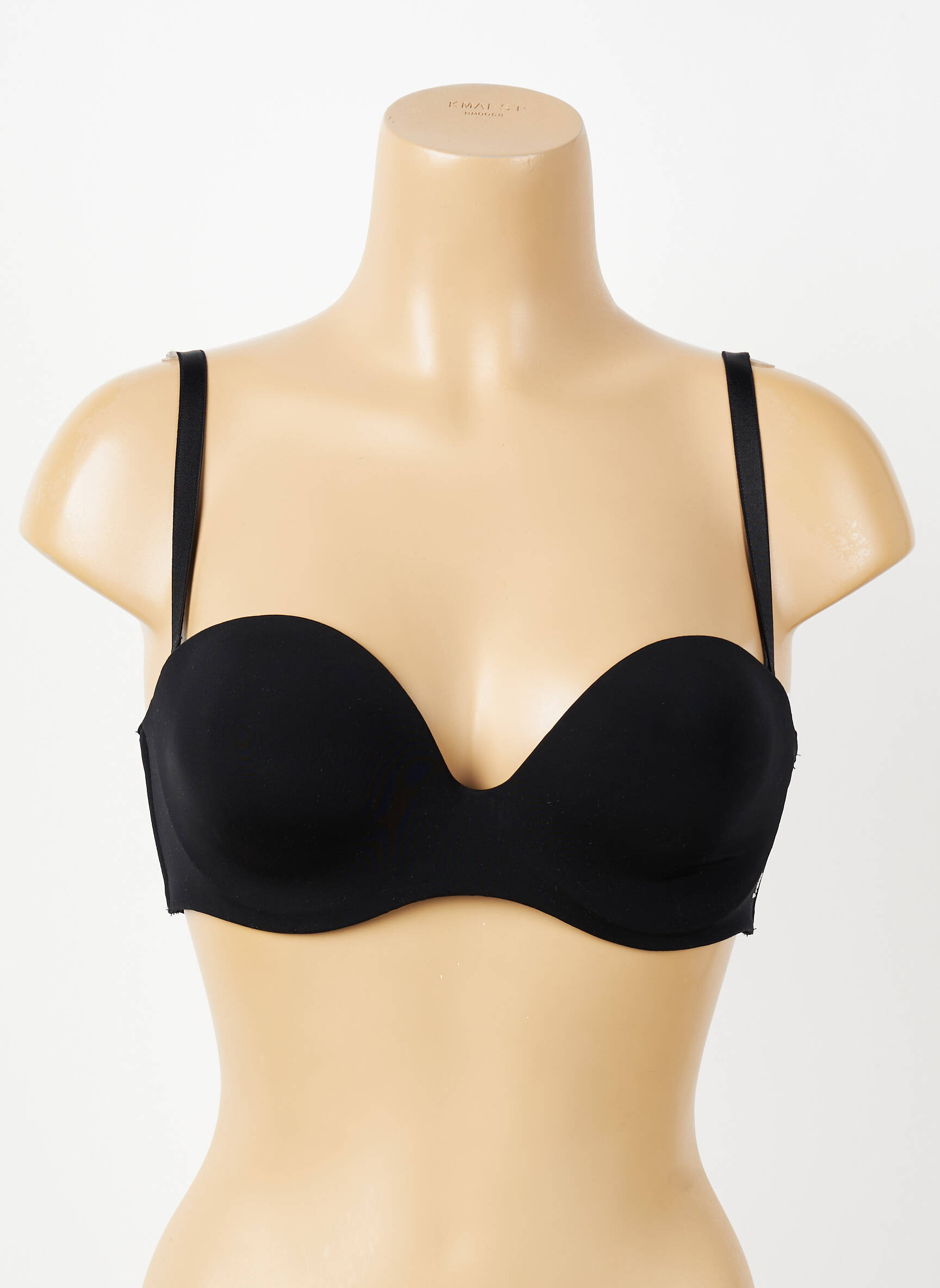 Soutien-gorge effet matière satinée haut soutien-gorge moulé noir SIMONE PERELE femme
