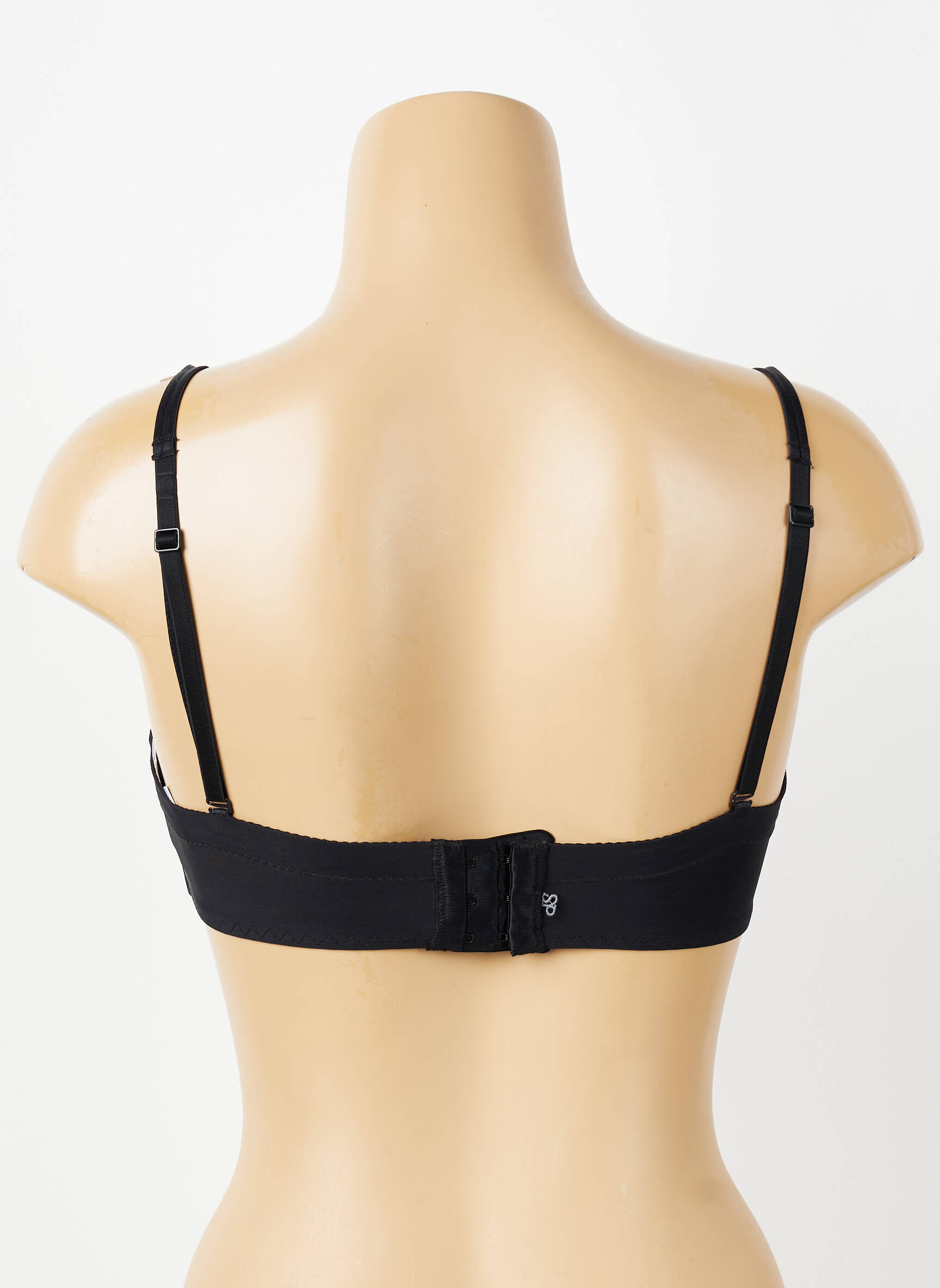 Soutien-gorge effet matière satinée haut soutien-gorge moulé noir SIMONE PERELE femme