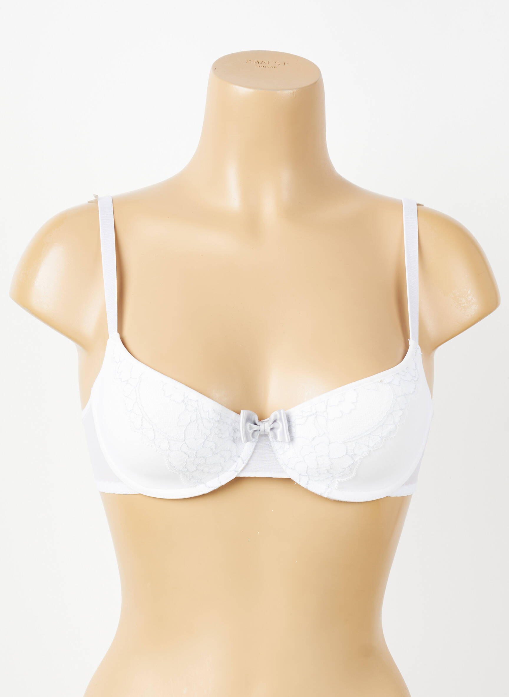 Soutien-gorge effet matière satinée haut soutien-gorge moulé blanc PASSIONATA femme