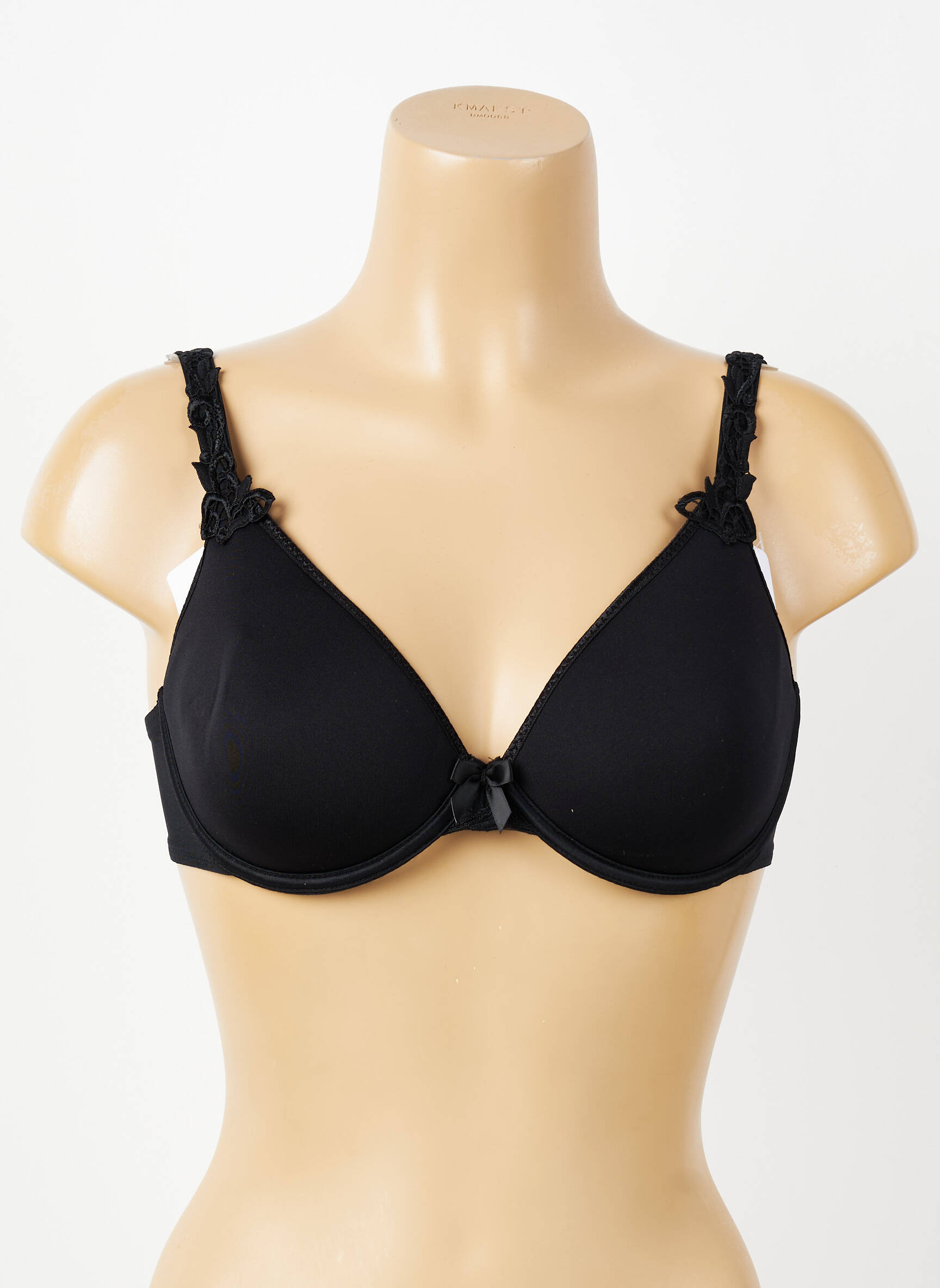 Soutien-gorge légère et transparente haut soutien-gorge moulé noir SIMONE PERELE femme