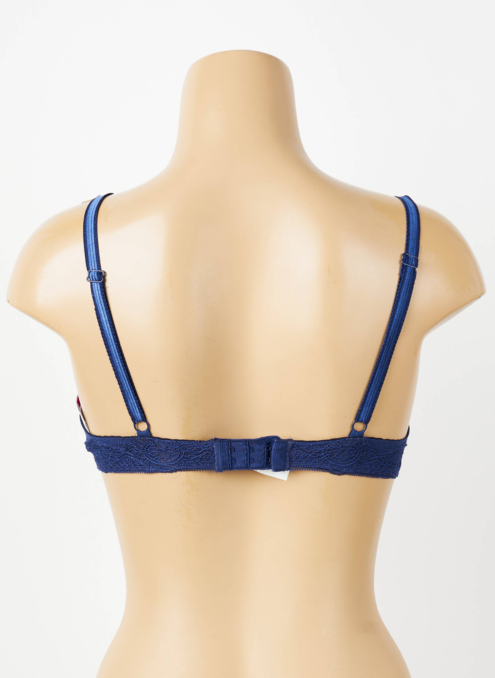 Soutien-gorge effet matière satinée haut soutien-gorge moulé bleu PASSIONATA femme
