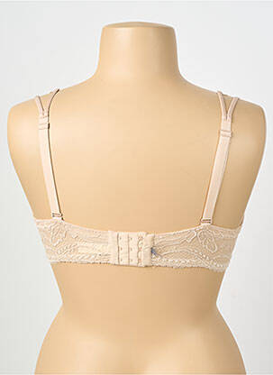 Soutien-gorge effet matière satinée haut soutien-gorge moulé chair SIMONE PERELE femme