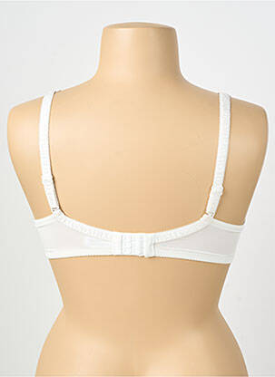 Soutien-gorge effet matière satinée haut soutien-gorge moulé beige VALEGE femme