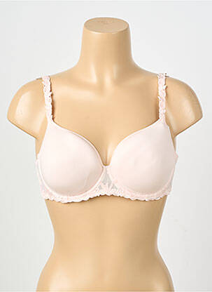 Soutien-gorge broderie haut soutien-gorge moulé rose SIMONE PERELE femme