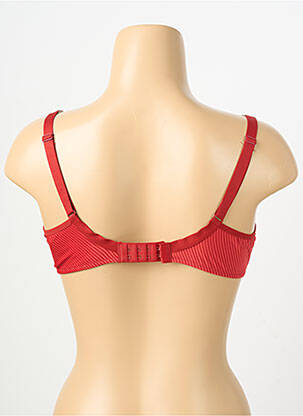 Soutien-gorge effet matière satinée haut soutien-gorge emboitant rouge PASSIONATA femme