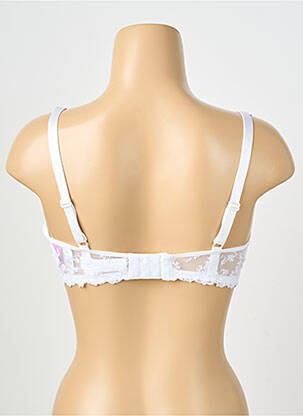 Soutien-gorge effet matière satinée haut soutien-gorge moulé blanc PASSIONATA femme