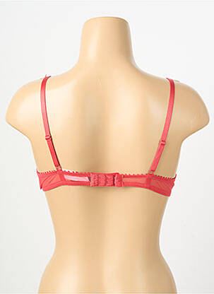Soutien-gorge effet matière satinée haut soutien-gorge push-up rouge PASSIONATA femme