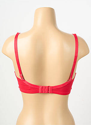 Soutien-gorge légère et transparente haut soutien-gorge moulé rouge VALEGE femme
