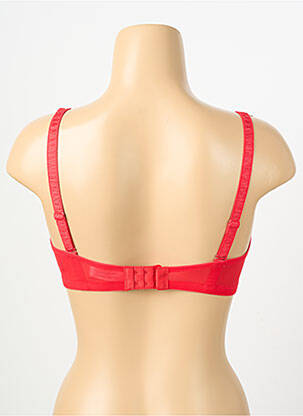 Soutien-gorge légère et transparente haut soutien-gorge moulé rouge VALEGE femme