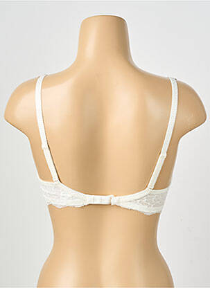 Soutien-gorge effet matière satinée haut soutien-gorge moulé beige SIMONE PERELE femme