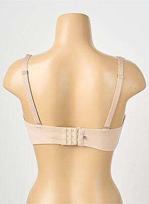 Soutien-gorge effet matière satinée haut soutien-gorge moulé chair SIMONE PERELE femme