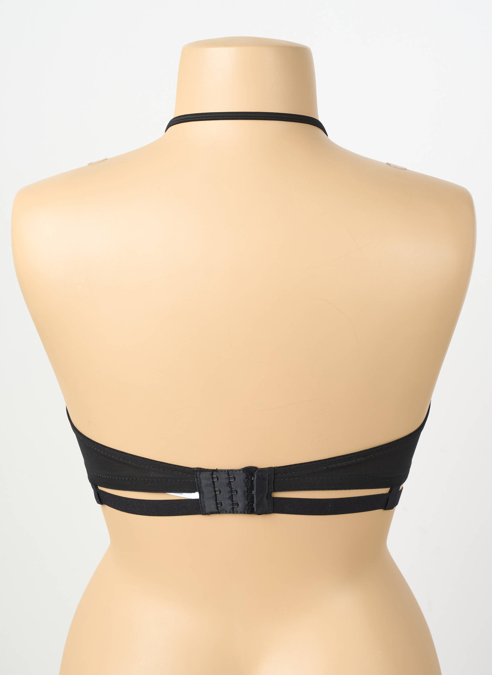 Soutien-gorge broderie haut soutien-gorge moulé noir VALEGE femme