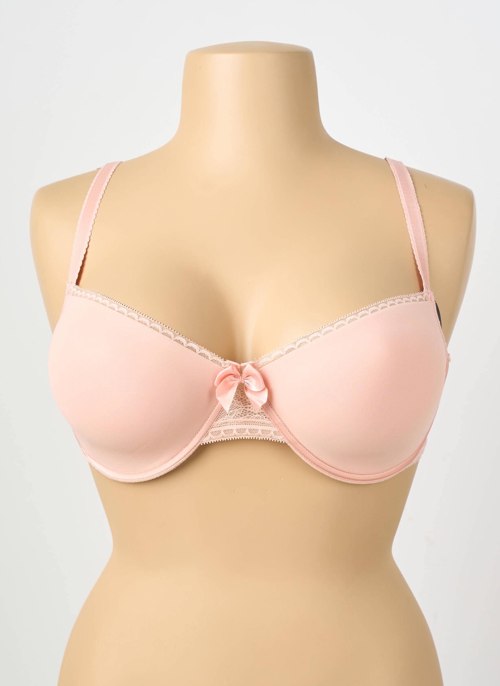 Soutien-gorge broderie haut soutien-gorge moulé rose PASSIONATA femme