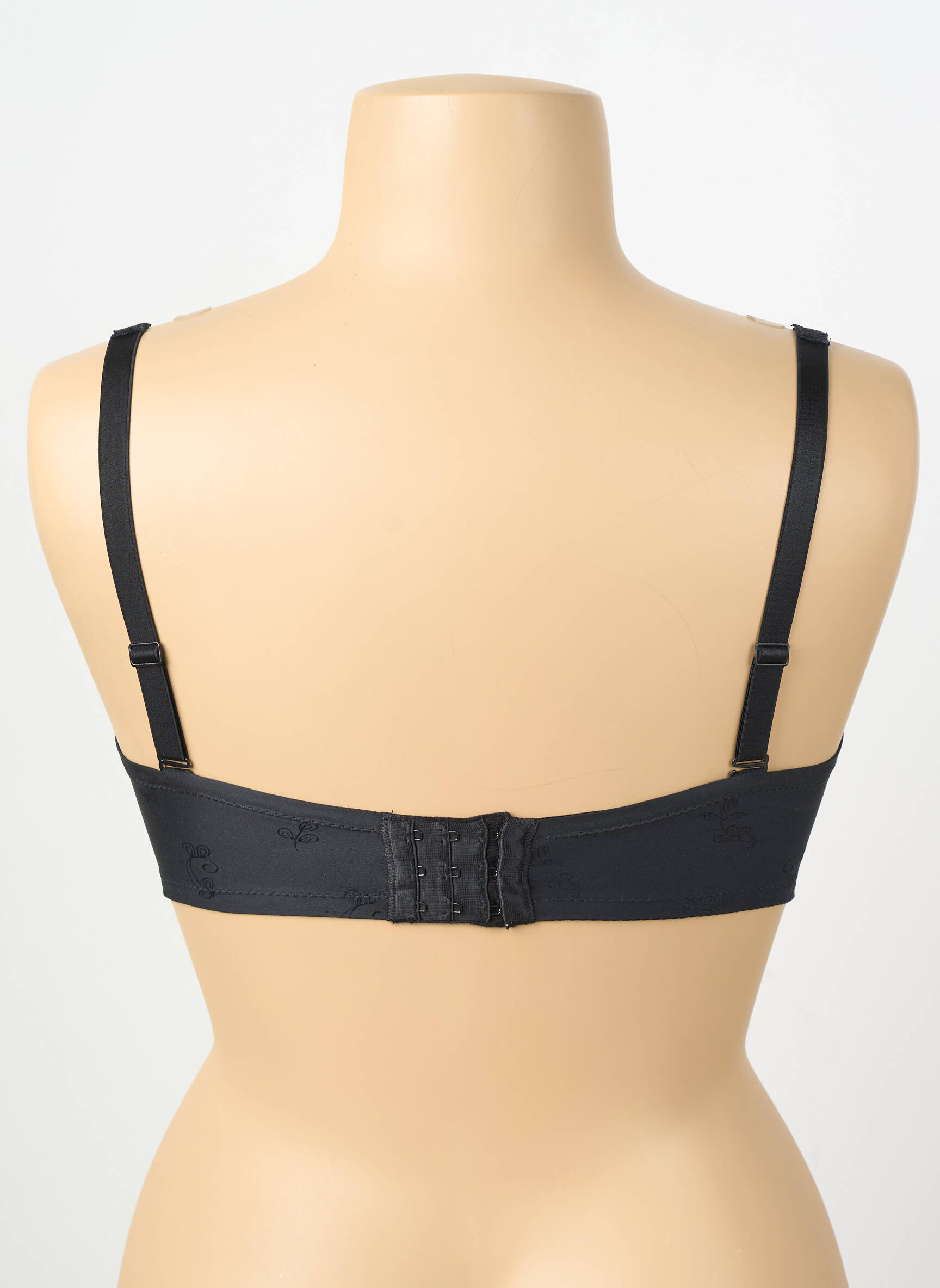 Soutien-gorge effet matière satinée haut soutien-gorge moulé noir SIMONE PERELE femme