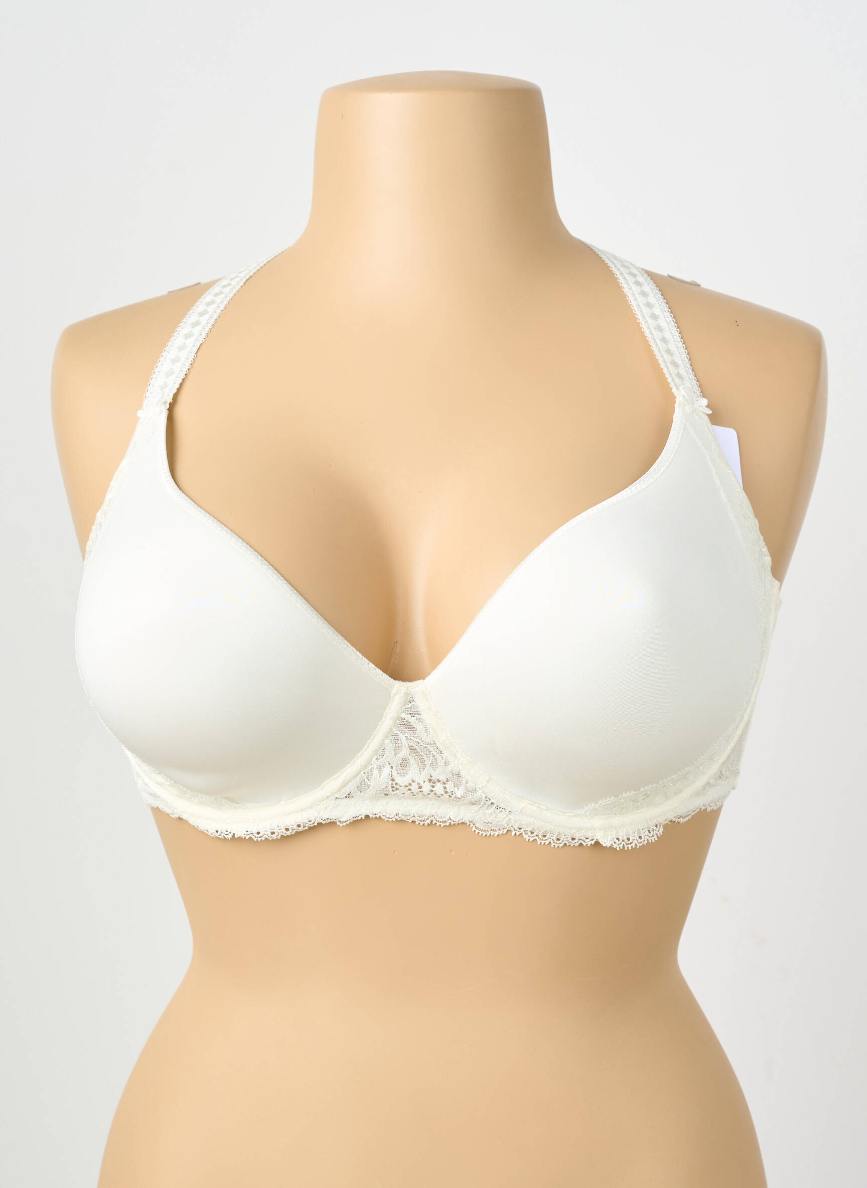 Soutien-gorge bretelle multi position haut soutien-gorge moulé beige SIMONE PERELE femme